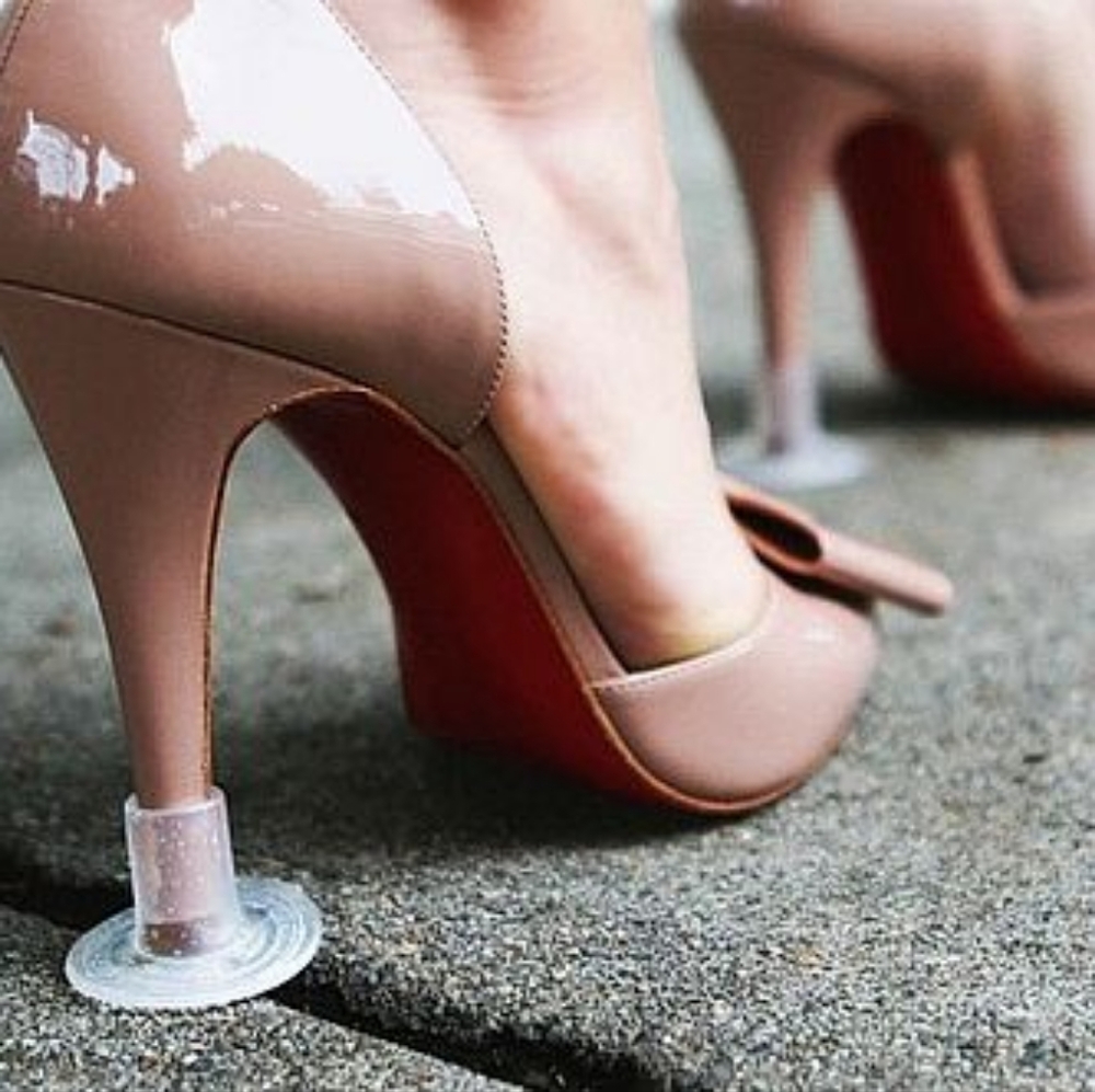 High Heel Protectors BNIB Clear Stoppers Wedding Outdoor Grass Prom Grad